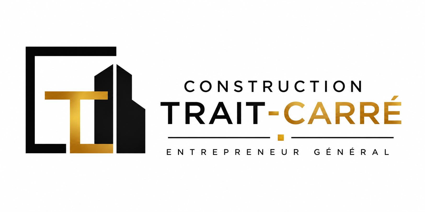 Logo Construction Trait-Carré, entrepreneur général